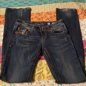 GUC Miss Me bootcut jeans. Size 27
